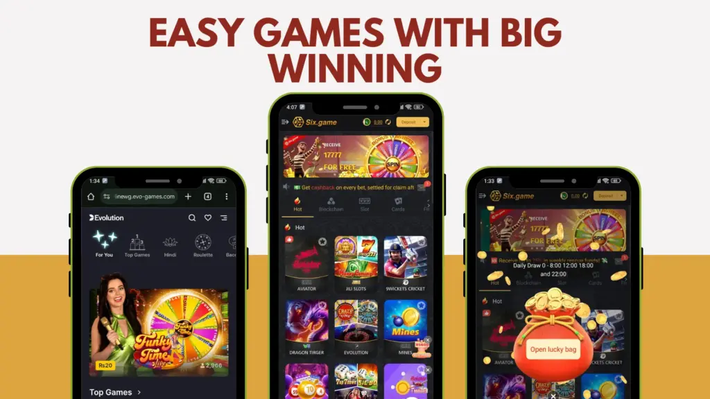 six game app 